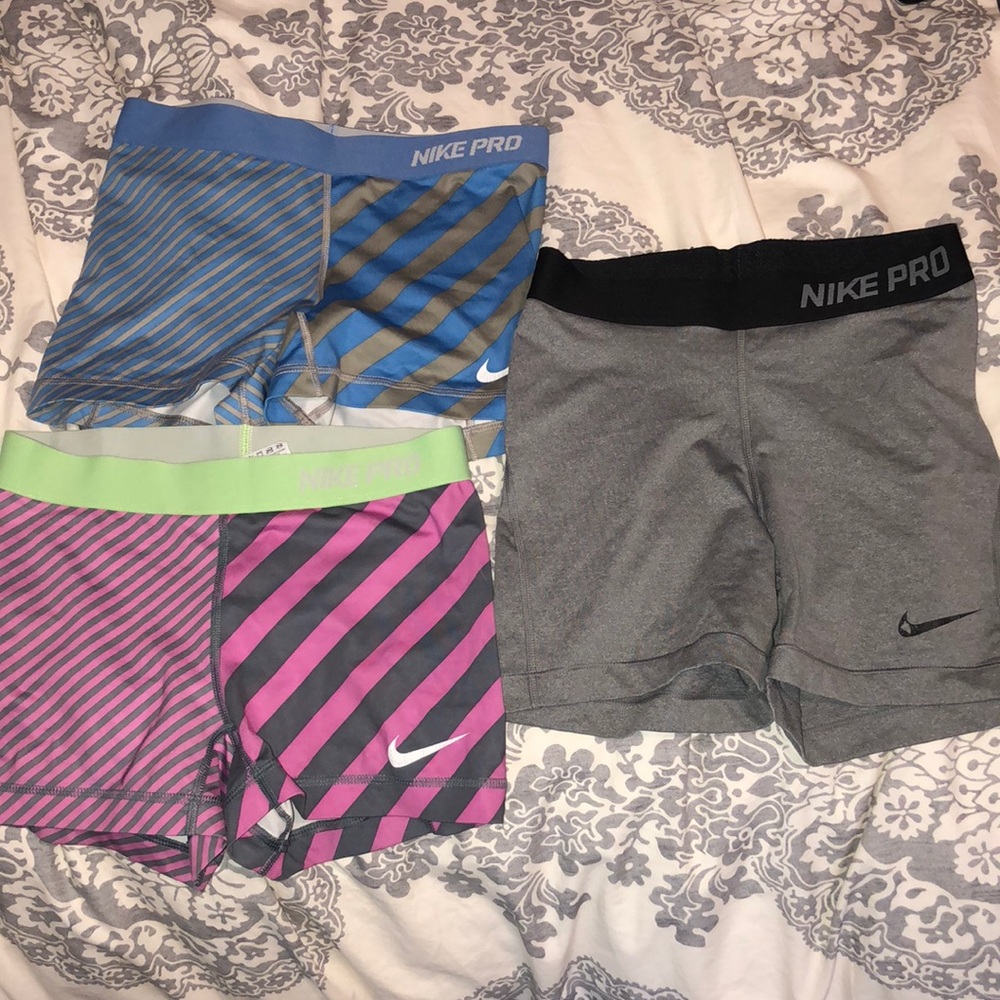 nike compression shorts/ spandex bundle